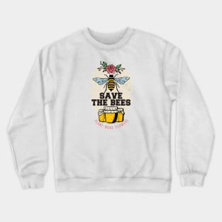 Save The Bees Crewneck Sweatshirt